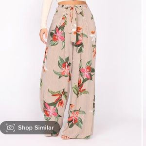 Thailand womens floral pants